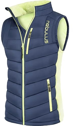 Nebulus Weste Revival Herren (Model: P5832 - Herren, Navy-Lime; Größe: XL)