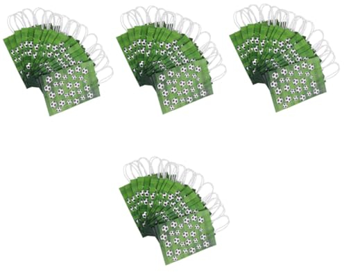 Beavorty 4sets Fußball Themed Party Papier Taschen Große Candy Tasche Für Geburtstag Party Supplies 16 Stücke * 4