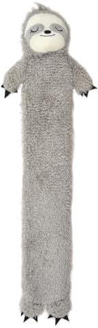 A2Z Wärmflaschen mit 3D-Tierfaultier, weicher Plüsch-Fleece-Bezug, 2 Liter lang, langlebig, auslaufsicher, Gummiflasche, Schmerzlinderung, gemütliche Nächte, Nacken, Rücken, Schulterwärmer, Sofa,