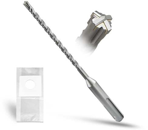 METOTY SDS Plus Bohrer 5mm×160mm，Steinbohrer,Hammerbohrer,Betonbohrer,Für Stein,Beton,Naturstein,Ziegelmauer