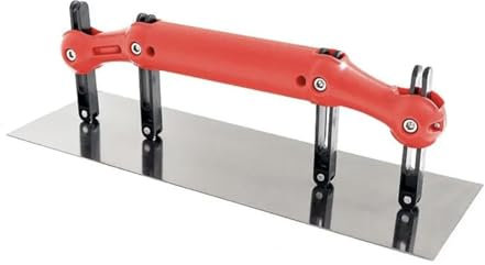 Adjustable Curved Putty Trowel Scraper Suitable for Seamless Plastering and Finishing On Various Wall Types and Surfaces