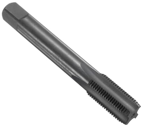 QUARKZMAN Taraud Métrique à droite, M13 x 1.25 H2 90mm Taraud et Filière en HSS6542 Tarauds à Fileter Nitruré et Noirci pour le Taraudage et le Filetage d'Outil Réparation Machine