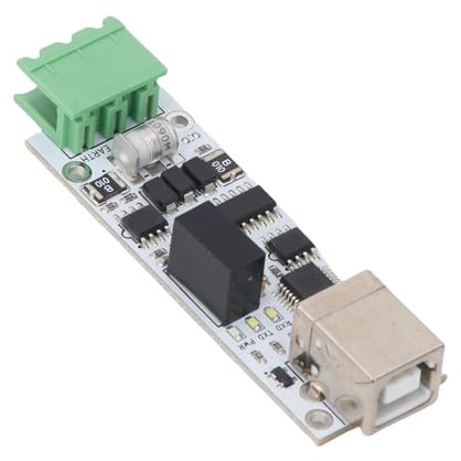 Jiawu Convertidor USB a RS485 FT232 SP3485 Adaptador Bidireccional Industrial de Alta Velocidad para Comunicación Estable Adecuado para Varios Sistemas Material de PC