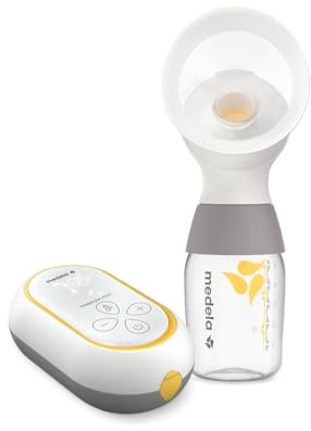 Medela Freestyle Mini Classic elektrische Einzelmilchpumpe mit wiederaufladbarem Akku