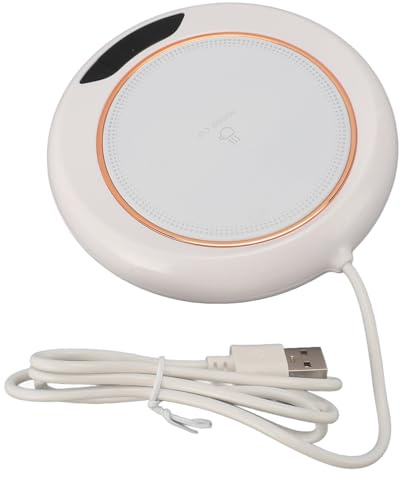TYCIONG Scaldacaffè Riscaldatore Automatico Intelligente 3 Impostazioni di Temperatura Alimentatore USB Portatile