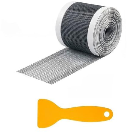 Disposable Shower Drain Hair Catcher Roll 100mm x 10m, Nanofiber Mesh Sink Strainer and Drain Cover, Anti-Clogging Filter for Bathroom, Bathtub, and Kitchen