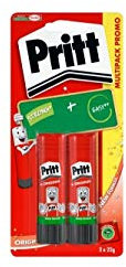 Pritt - Colla Pritt Stick Media 22 gr 2 pezzi - HENK-674245