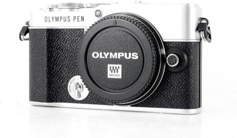 Olympus PEN E-P7 Micro Four Thirds systemkamera, 20 MP Sensor, 5-axlad bildstabilisator, lutningsbar HD LCD, 4K video, Wi-Fi, färg- och monocromprofilkontroll, silver