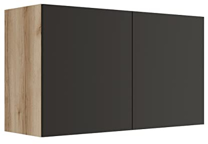 Küchen Hängeschrank Noah O106-0+ in anthrazit 100 cm breit