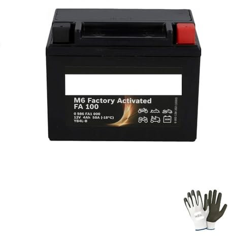 KOMPATIBEL MIT ITALJET Reporter 50 0000 A 0000 Bosch AKKU BEREITS EINSATZBEREIT YB4L-B 12V / 4AH BATTERIEN Motorrad Roller M4F170