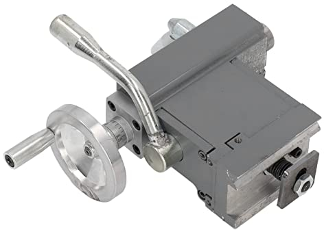 Mini Lathe Tailstock, Adjustable Mutifunctional MT2 Tailstock Live Center, Professional Live Revolving Center Lathe Parts Accessories with 2 Handles for Wood and Metal Lathe CNC Work