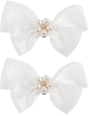 Holibanna Schleife Knoten Kristall Schuhe Clips Strass Perlen Schuhanhänger Schnürsenkel Clips DIY Dekorative Schuhclips Schuhzubehör für Turnschuhe Und Freizeit
