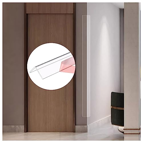 IkErna Wandkantenschutz, Selbstklebender Eckschutz Für Wände Kantenschutz 80/100/120/150Cm Lang/Width 1.7Cm/120Cm