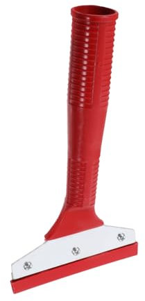 Veemoon Limpieza de herramientas de raspador herramienta para raspar paredes raspador de vidrio raspador de limpieza de cerámica baldoso Raspador de piso planchar rojo
