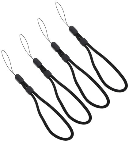 DINHEAROM 4pièces Support De Poignée Réglable pour Canne De Marche Et De Randonnée Dragonne De Poignet Pratique pour Activités Extérieures Accessoires De Camping Et Trekking