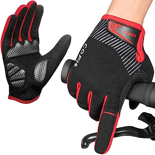COFIT Guantes de Ciclismo Antideslizantes para Montar en BMX ATV MTB, Ciclismo en Bicicleta - S