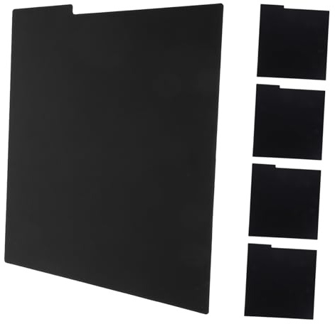 WEKADRIN 8 PVC Trennblätter für Vinyl Schallplatten und Bücherregale Beschreibbare Oberfläche Stabiles Material für Zuhause und Büro