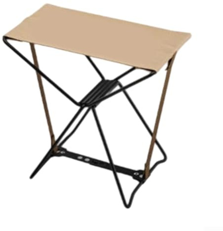 Oniissy Leichter faltbarer Campinghocker mit Rahmen aus Aluminiumlegierung für Outdoor-Aktivitäten wie Angeln, Picknicks und Grillen, tragbares Design für einfaches (Kakchi)