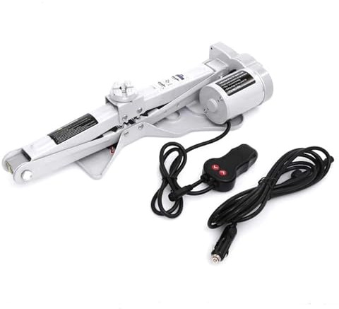 Gatos para Coche Equipo de vehículo con Gato eléctrico, Gato de Tijera 5T, Herramienta de Cambio de neumático eléctrico, Equipo de elevación de Coche Gato para Coche Kit