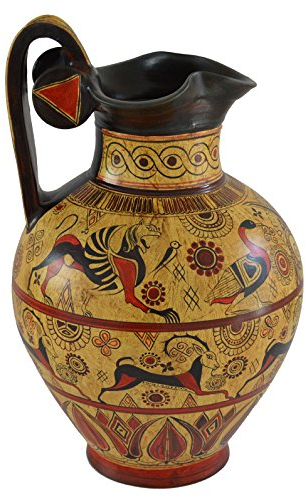 Minoan Pottery Oinochoe Amphore Vase – antikes Griechenland – handgefertigt in Griechenland