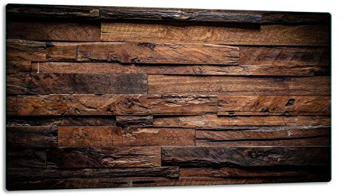 TMK ArtDeko – Schneidebrett Glas – Glasschneidebrett für die Küche 52x30 cm – Robust, Hygienisch & Rutschfest – Glas Schneidebrett – Zusätzliche Arbeitsfläche – Vielseitige Nutzung