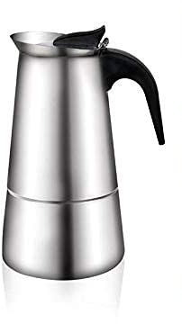 MAURY'S CAFFETTIERA IN ACCIAIO TOWER PER FORNELLO A INDUZIONE (2 TAZZE)