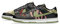 Nike Dunk Low Herren Limited Camo Color Way DH0957-001, Schwarz/Multi-Olive, 42 EU