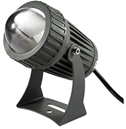 Proyector LED de Haz de Larga Distancia 20W Foco de Exterior IP67 A Prueba de Agua Distancia de Irradiación 100 M, Para La Construcción de Muros Exteriores, Señalización de Caminos(White light,24V)