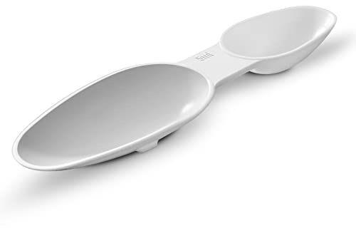 25pcs RE-GEN 5ml/2.5ml Double Sided Spoon Reusable Plastic Medicine Spoons