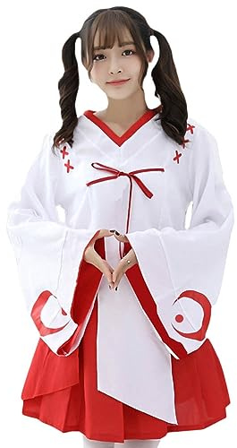 Men's Samurai Hakama Uniform Kimono Kendo Suit Aikido Judo Japanese Tradtional Martial Arts Costume, 92-red, Large
