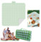 BAOSROY Outdoor Picknickdecke,Picknickdecke,200x200cm Tragbare Picknickdecke,Stranddecke Sandfrei,Strandunterlage,Reisen Campingdecke,Waschbare Campingdecke,für Trocken Strand,Picknick,Wandern
