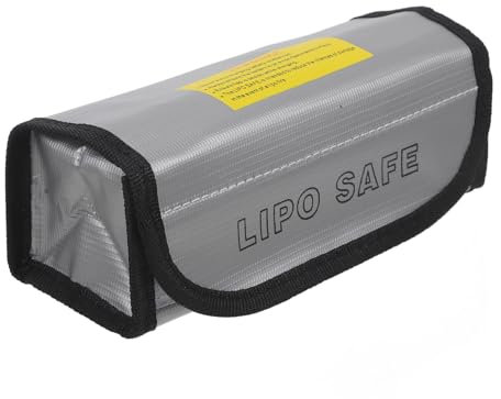 Gadpiparty Stoccaggio Per Batterie Lipo Ricaricabili Antincendio e Antiesplosione Per Compatibile Batterie Diverse e Accessorio Per Appassionati Rc e Modellismo