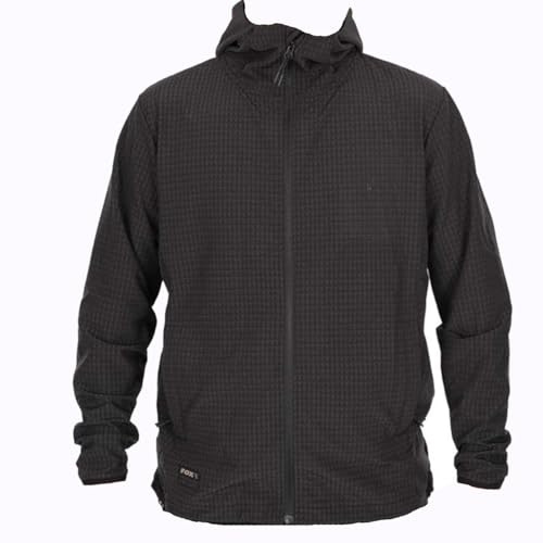 Fox Black Premium mid Layer Jacket - Angeljacke, Jacke für Angler, Angelbekleidung, Größe:XXL