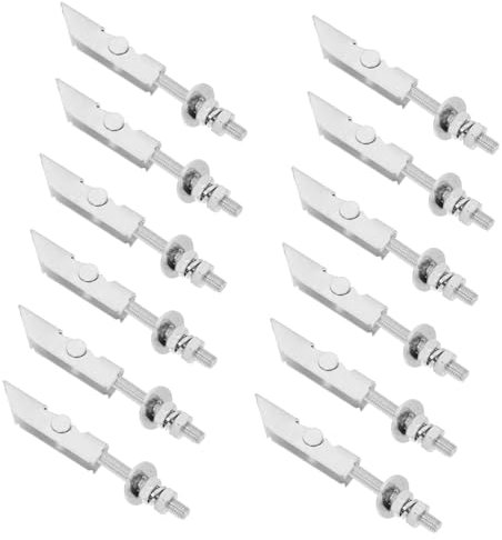 VILLFUL Drywall Hanging Solution 12pcs Toggle Bolts with Hollow Design for Easy Installation