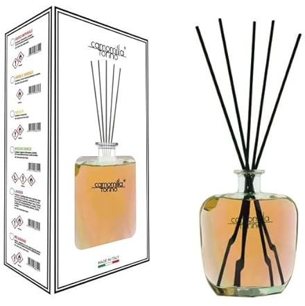 Camomilla Torino Diffusore Profumo per Ambienti, Ambra e Sandalo, 700 ml