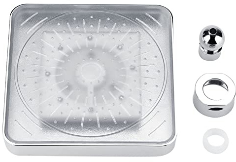 Soffione Doccia per Bagno D'acqua con Luce a LED a 7 Colori Soffione Doccia a Cascata Colorato a LED Romantico per Bagno