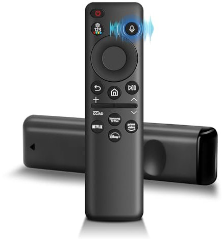 Telecomando di ricambio per Samsung, BN59-01432A, telecomando vocale, controllo vocale e multicompatibilità, universale compatibile con Samsung 2021-2023 Neo LED Smart 4K HD TV