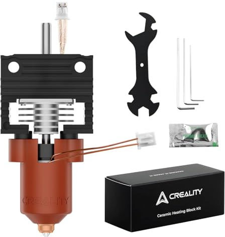 Creality Original K1/K1 Max/K1C Hotend Kit | Unicorn Quick Swap Nozzle Kit, Vollmetall Hotend mit integriertem Design für hohen Durchfluss, temperaturbeständig bis 300 °C