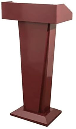 MYUYEE Bodenrednerpult Podium Rednerpult Podiumständer Rednerpulte Acryl-Podiumständer Höhe 118 cm Eisen-Podium Rezeption Pulte für Kirchen Konferenztisch Lehrer,C-60x45x118cm