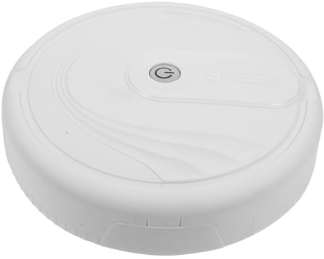 HONITANO Robot Balayeur Simulé Rechargeable pour Garçon Fille Éducatif Écologique Blanc sans Batterie Imitation Aspirateur de Sol pour Jeu Dimitation Ménager