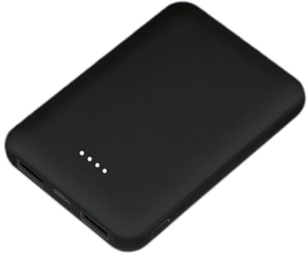 Banque d'alimentation de batterie externe, batterie externe 10000mAh, chargeur rapide avec sortie 5V pour périphériques USB, tablettes, smartphones