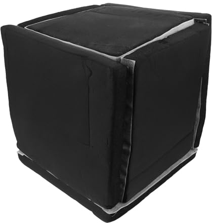Schalldichte Kasten aus Schwarzem Schaumstoff für Generatoren und Pumpen | Vibration Isolation, Geräuschdämmung Box, Schalldichte Kasten für Gartenpumpe, Kasten für Poolpumpe