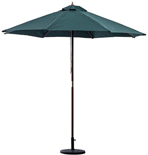 Outdoor Garden Parasols Garden Parasol Umbrella Waterproof And Ultraviolet Protection Outdoor Umbrella Green Large Garden Terrace Umbrella For Cafes Swimming Pool Beach Umbrella good