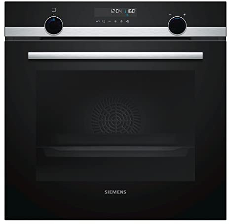 Siemens HB578G0S00 - Horno pirolítico multifunción, 60 cm, 275 °C, 71 L, Negro/Acero inoxidable