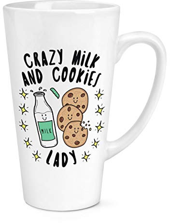 Pazzo Latte e Biscotti Donna Stars 17oz Grande Latte Tazza