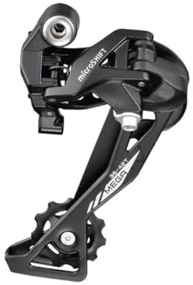 microSHIFT | XLE Rear Derailleur | 10 Speed | Long Cage | Black
