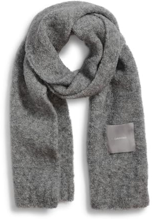 Calvin Klein Damen Soft Boucle Cold Weather Knit Scarf Winterschal