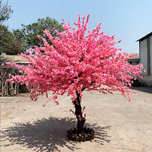 Árbol De Flor De Cerezo, Árbol De Flor Roja De Simulación, Decoración De Flor De Cerezo, Plantas Falsas De Flor De Cerezo Falsas, Árboles Artificiales Para Exteriores Utilizados Para Actividades De