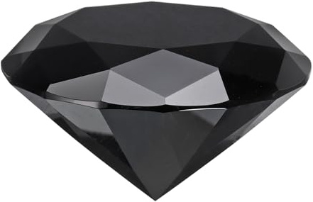sourcing map Briefbeschwerer aus klarem Kristall, 80 mm, künstlicher Diamant, funkelnder Kristall, Schmuck, Schmucksteine, Briefbeschwerer, Dekoration für Geburtstag, Geschenk, Partys, Hochzeit,