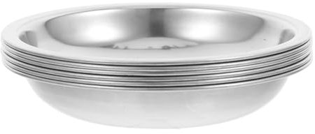 Ciieeo 6pezzi Dispenser Di Bustine Da Tè Acciaio Inossidabile Vassoio Rotondo Per Tè e Infusi Portabustine Funzionale Piattino Per Accessorio Elegante Per Servizio